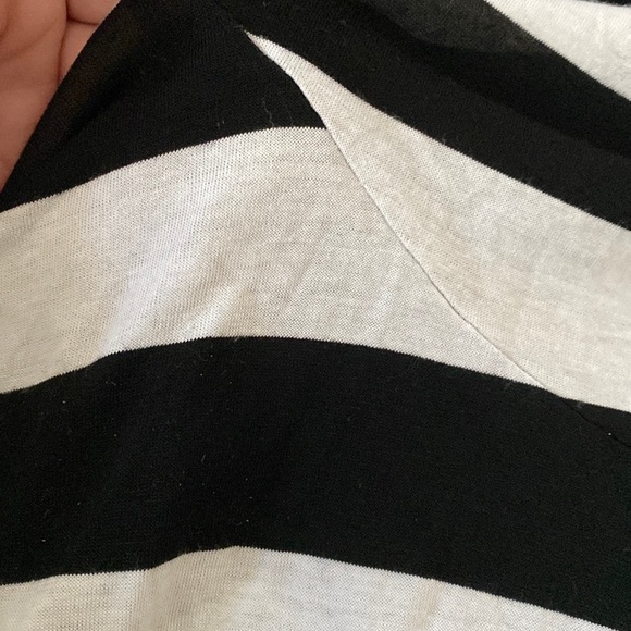 A.L.C. Black and White Striped Cinch Waist Tank Dress🖤🤍🖤 - Picture 10 of 15